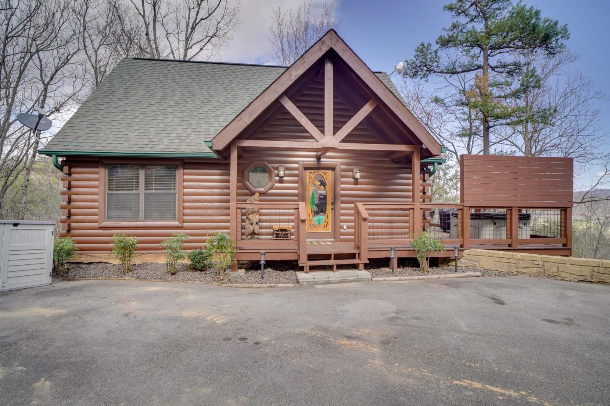 Hatcher Mtn Retreat Sevierville Cabin With Hot Tub! Exterior foto