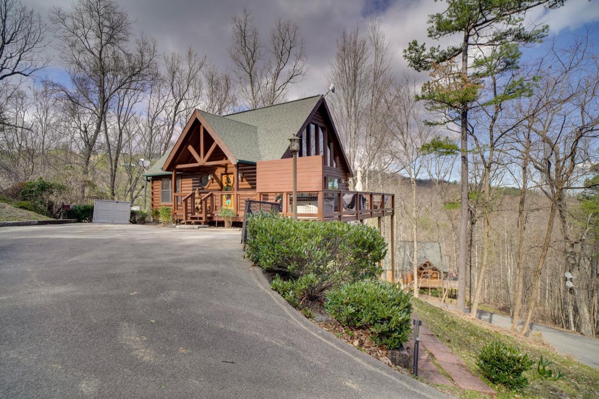 Hatcher Mtn Retreat Sevierville Cabin With Hot Tub! Exterior foto